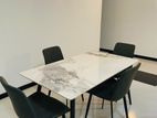 Granite Dining Table with Chairs