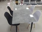 Granite Dining Table with Chairs