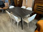 Granite Dining Table with Chairs