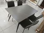 Granite Dining Table with Chairs