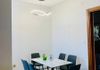 Granite Dining Table with Cushion Chairs