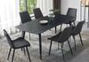 Granite Dining Table with Cushion Chairs in Angoda