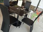 Granite Table With 4 Chair Set -A56