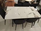 Granite table with 6 chairs