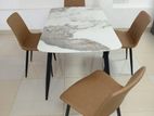 Granite Top 4 Chair Dining Table Set GT 415