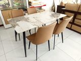 Granite Top 4 Chair Dining Table Set -GT415