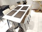 Granite Top 4 Chair Dining Table Set -GT415