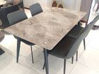Granite Top 4 Chair Dining Table Set GT415
