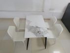 Granite Top 4 Chair Dining Table Set K37