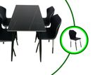 Granite Top 4 Chair Dining Table Set කෑම මේස සෙට්