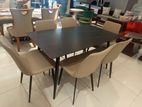 Granite Top 6 Chair Dining Table Set -GT415 🍽️