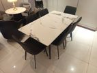 Granite Top 6 Seater Dining Table