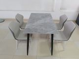 Granite Top Dining Table 4 Chair Set K37