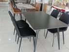 Granite Top Dining Table GT415 Black