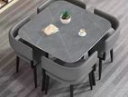 Granite Top Dining Table Set