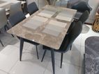Granite Top Dining Table Set