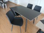 Granite Top Dining Table with 4 chairs