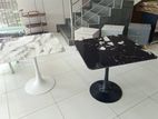 Granite Top Table BLACK & WHITE B35