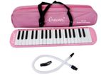 Gravier 32 Keys Melodica Made in indonesia with Soft Case Blue pink Gree