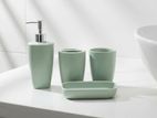 Green Bathroom Ceramic Set