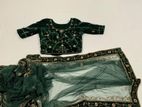 Green Bridal Lehenga Set