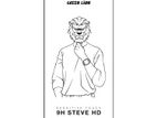 Green Lion 9H Steve HD Tempered Glass for iPhone 17
