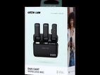 Green Lion Duo Cast Wireless Lightening Microphone – Black