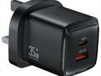Green Lion G-Charge Series 35W Dual Port Wall Charger