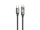 Green Lion LED Braided USB-C to Cable