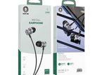 Green Lion Metal Earphones