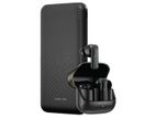 Green Lion Rome Powerbank & TWS Earbuds 2 in 1 - Black