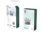 Green Lion Santorini Stereo Earbuds Silver(New)