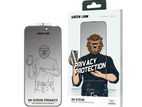 Green Lion Steve Privacy Tempered For iPhone 16 Pro Max