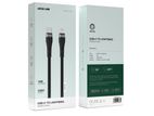 Green Lion USB-C to Lightning Braided Cable - Black