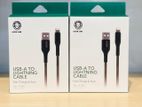 Green Lion USB to Lightning Cable Fast Charging Data