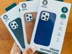 Green Lion Vegan Leather Case For iPhone 13 Pro Max