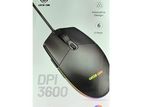 Green Lion | Wired Gaming Mouse (3600 DPI)