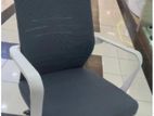 Grey Hi-Bk Office Chair with Covered P/bk