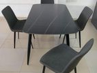 Grey Modern Dinning Table with Chairs