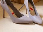 Grey new look pointed heel