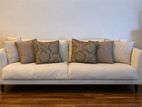 Grouse Feather - White Couch