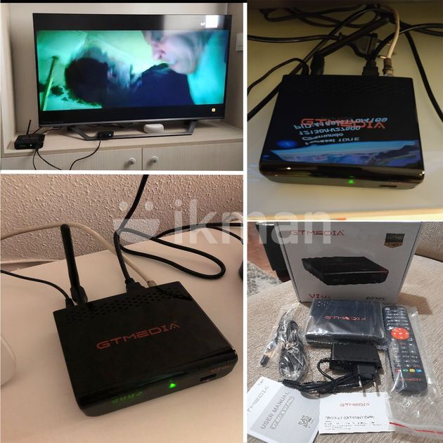 GTMEDIA V7 S5X Satellite TV Receiver WIFI CCCAM for Sale in Colombo 13