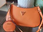 Guess Alexie Shoulder Bag with Matching Coin Pouch