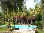 Guest House with 3 Cabanas for Sale in Hikkaduwa