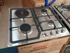 GUVEN (GERMAN TECHNOLOGY) 3 GAS BURNER + 1 ELECTRIC HOT PLATE COOKER HOB