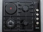 GUVEN German Technology 3Gas Burner +1Electric Hot Plate Cooker