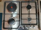 GUVEN (German Technology) 3Gas Burner+1 Electric Hot Plate Cooker Hob