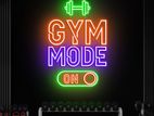 Gym Led Sign Muscle Neon Home Decor Sport light