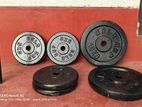 Gym Plates and Bar