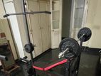 Gym Set With Weight Plates